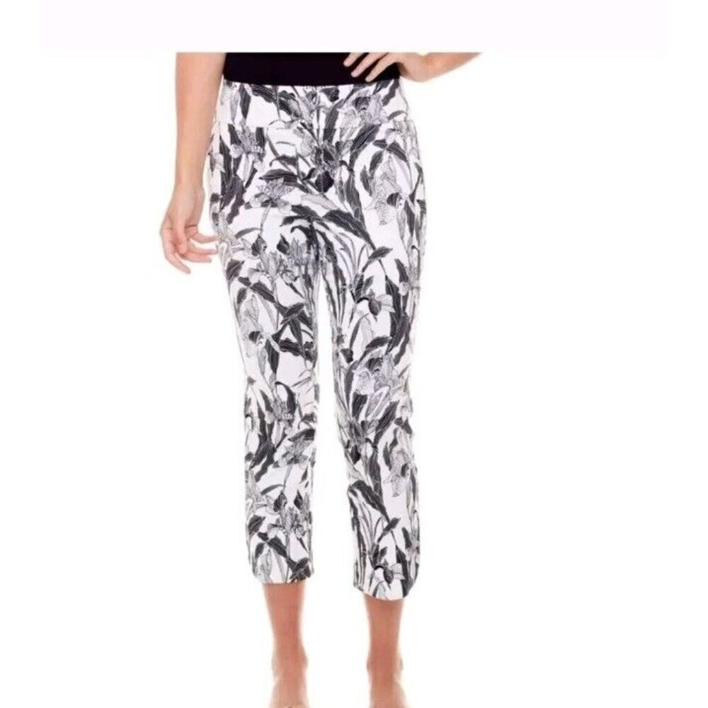 Up! Women's Ultimate Slimming Tummy Control Pant Trouser Black/Gray Size 16 NWT